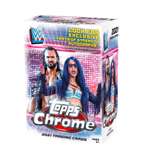 2021 Topps WWE Chrome Wrestling 7-Pack Blaster