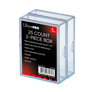 Ultra Pro kártya tároló doboz 2x25 kártyához - kétrészes